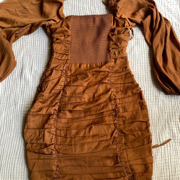 ASTR brown dress size S - Picture 6 of 8